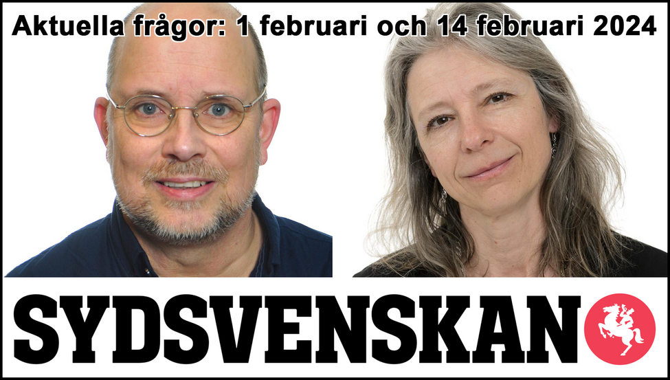 Bild med Magnus Haake och Agneta Gulz