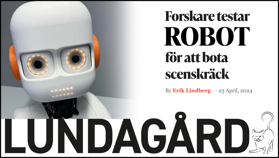 Illustration till nyhetspost med roboten Epi.